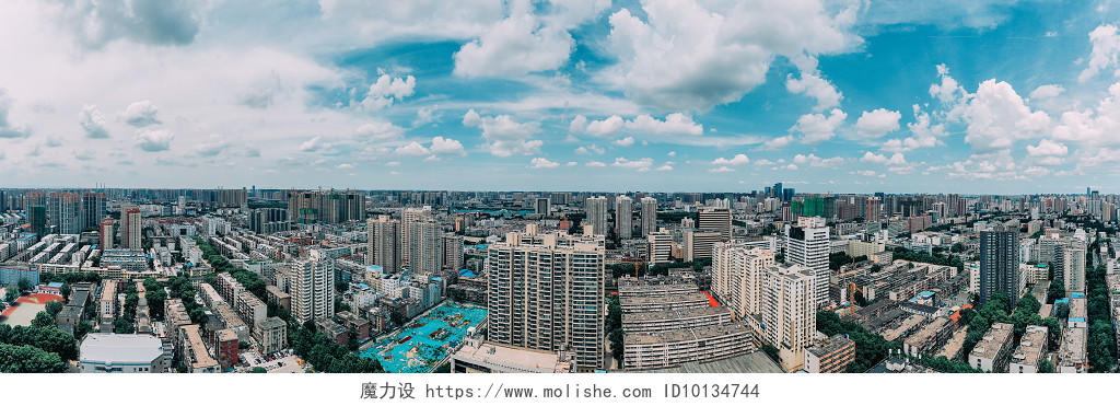 建筑远景图 郑州最美城市全景 建筑全景图